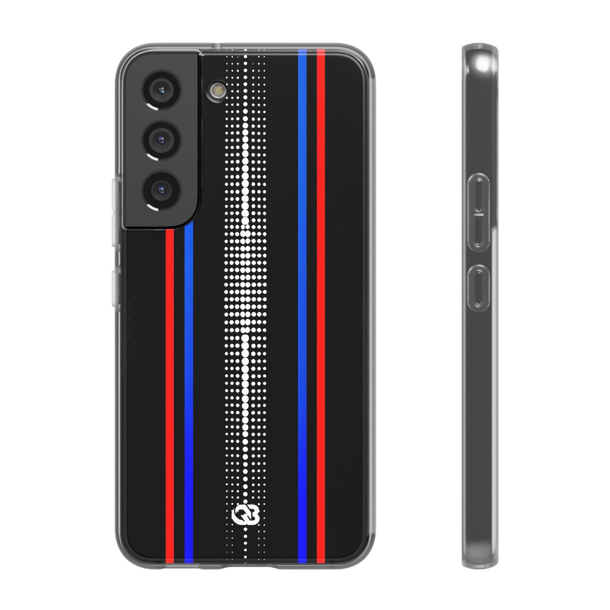 Electric Pulse Grid · Soft Phone Case for Samsung