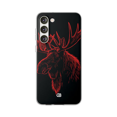 Nordic Elk · Lite Phone Case for Samsung · Black