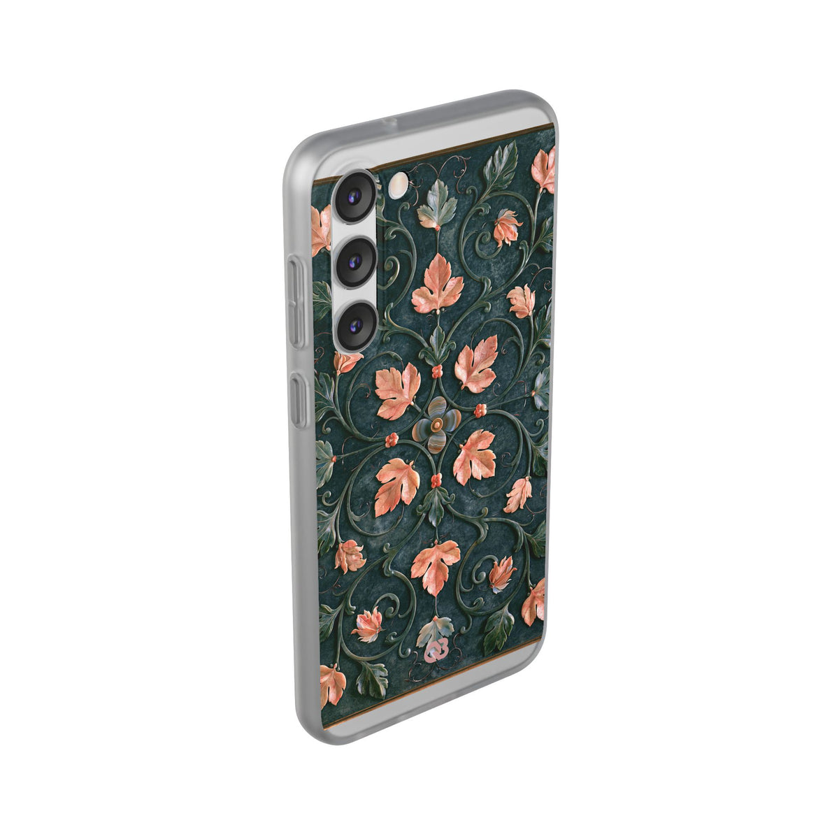 Florentine Rose Arabesque · Lite Phone Case for Samsung · Green