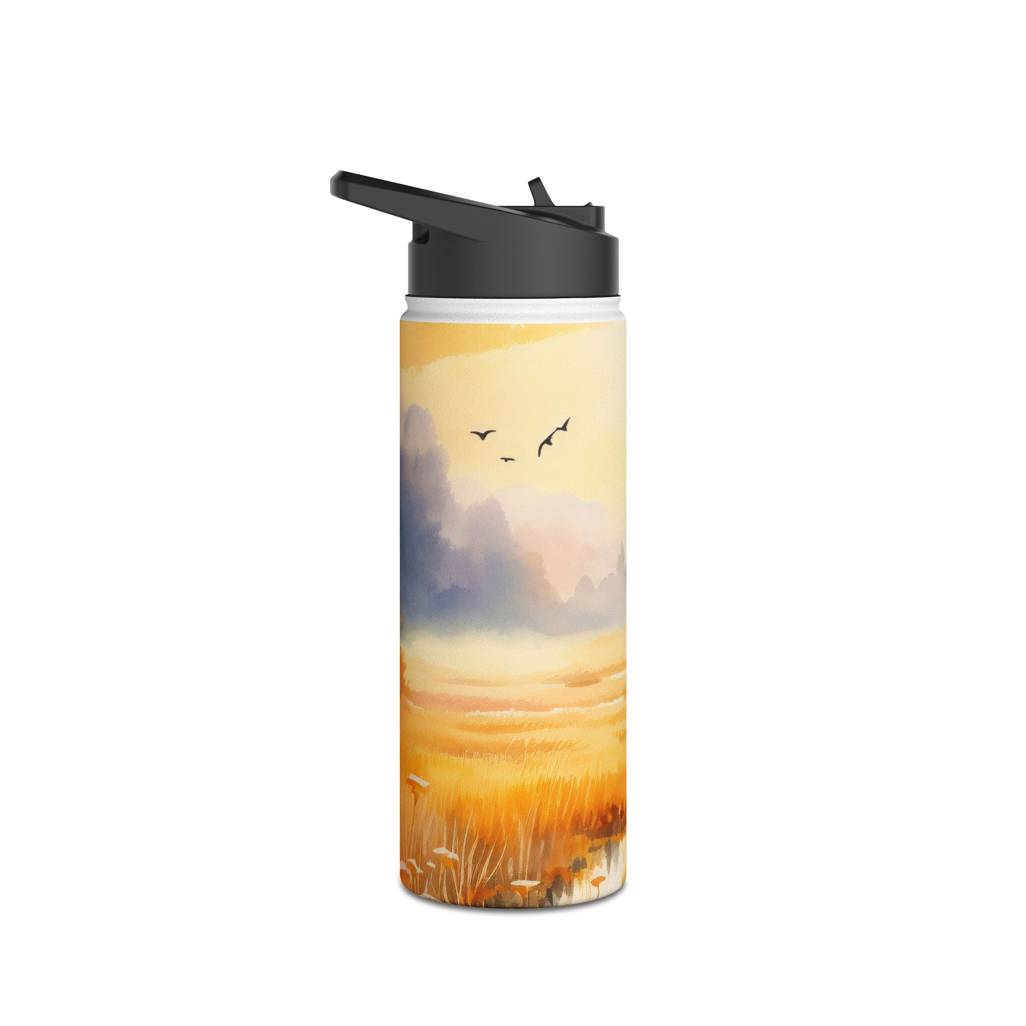 Radiant Sunburst - Stainless Steel Water Bottle