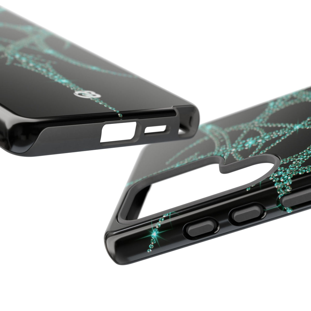 Teal Cyber Sigil · Tough Phone Case for Samsung · Teal