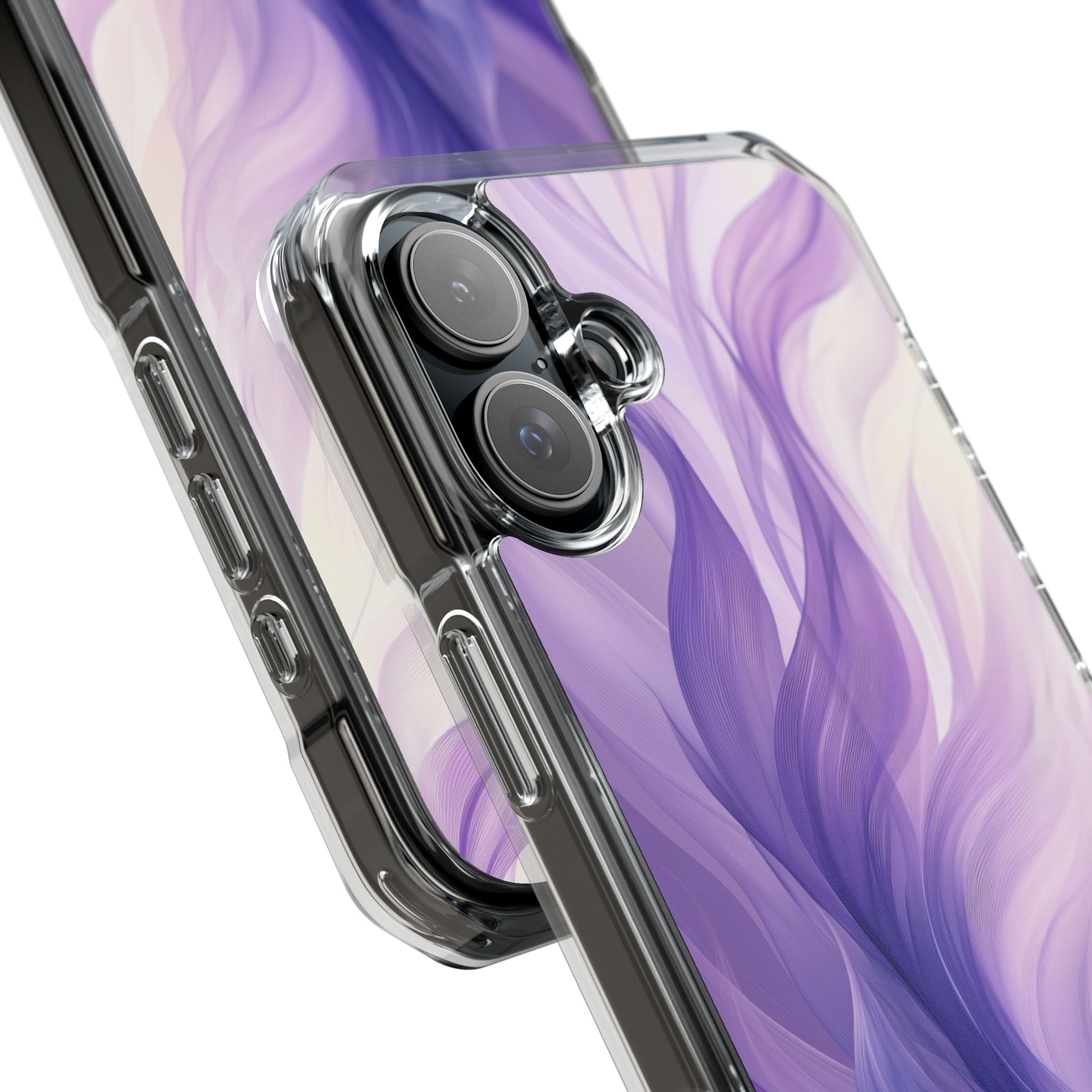 Amethyst Silk Waves · Impact Phone Case for iPhone · Magsafe