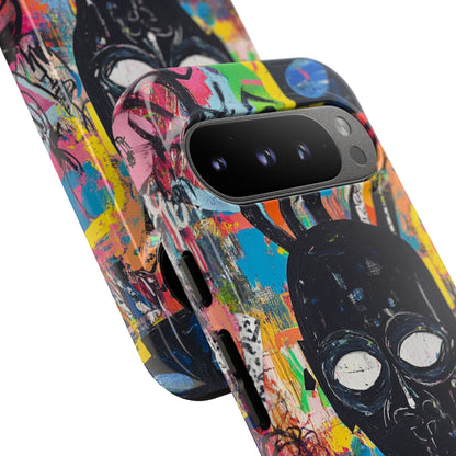 Skull Vortex Google Pixel 9 Pro Case - Tough
