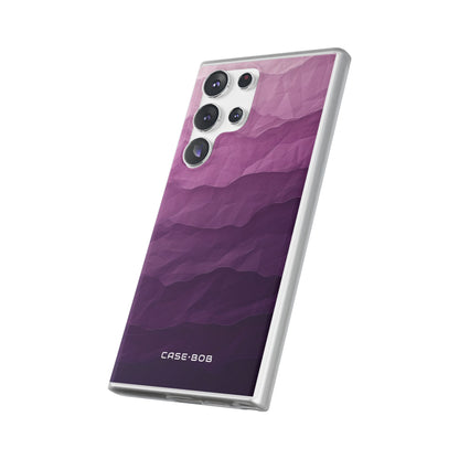Purple Wave Layers Samsung S23 Ultra Case - Soft