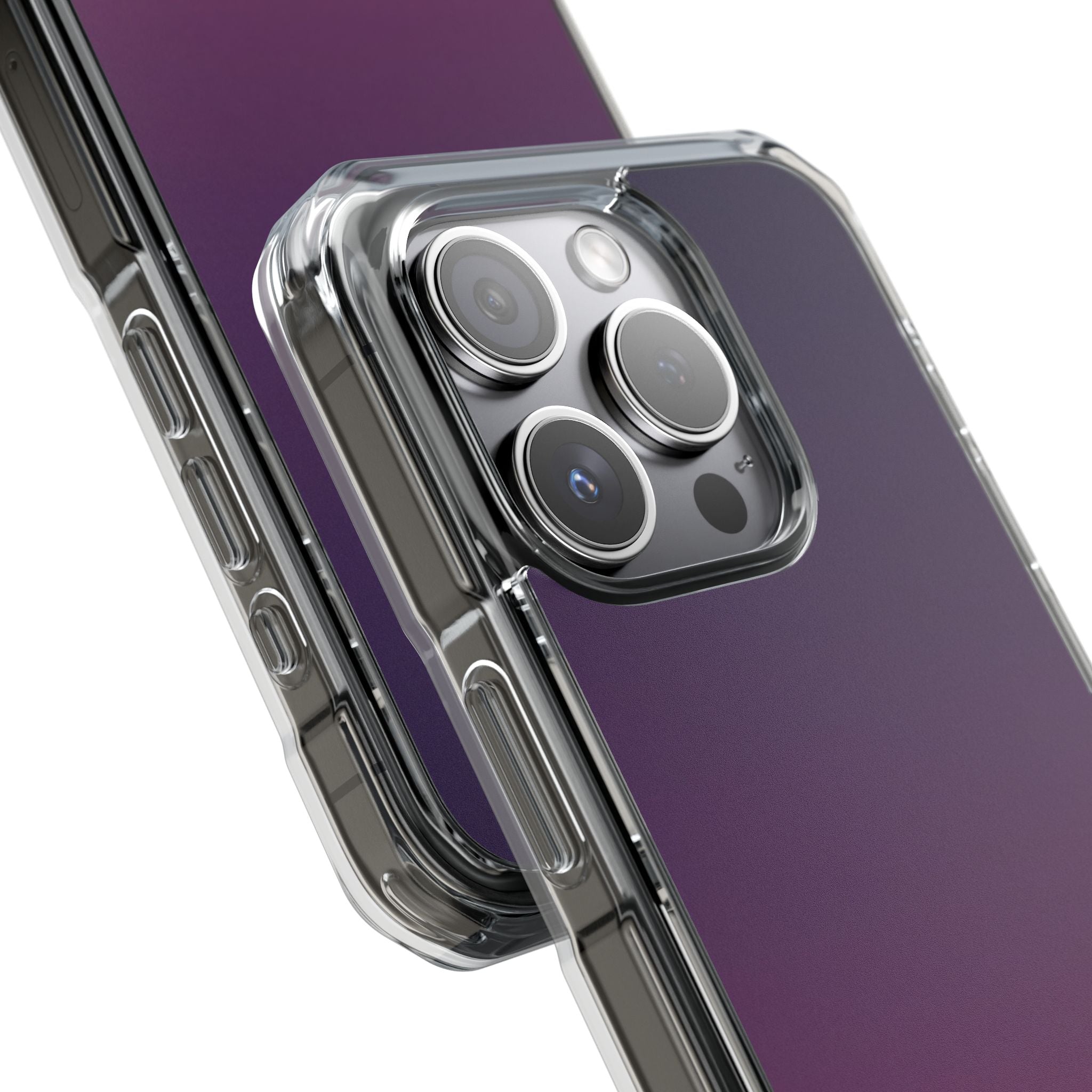 Purple Impact MagSafe Phone Case for iPhone - Nocturnal Plum Fade