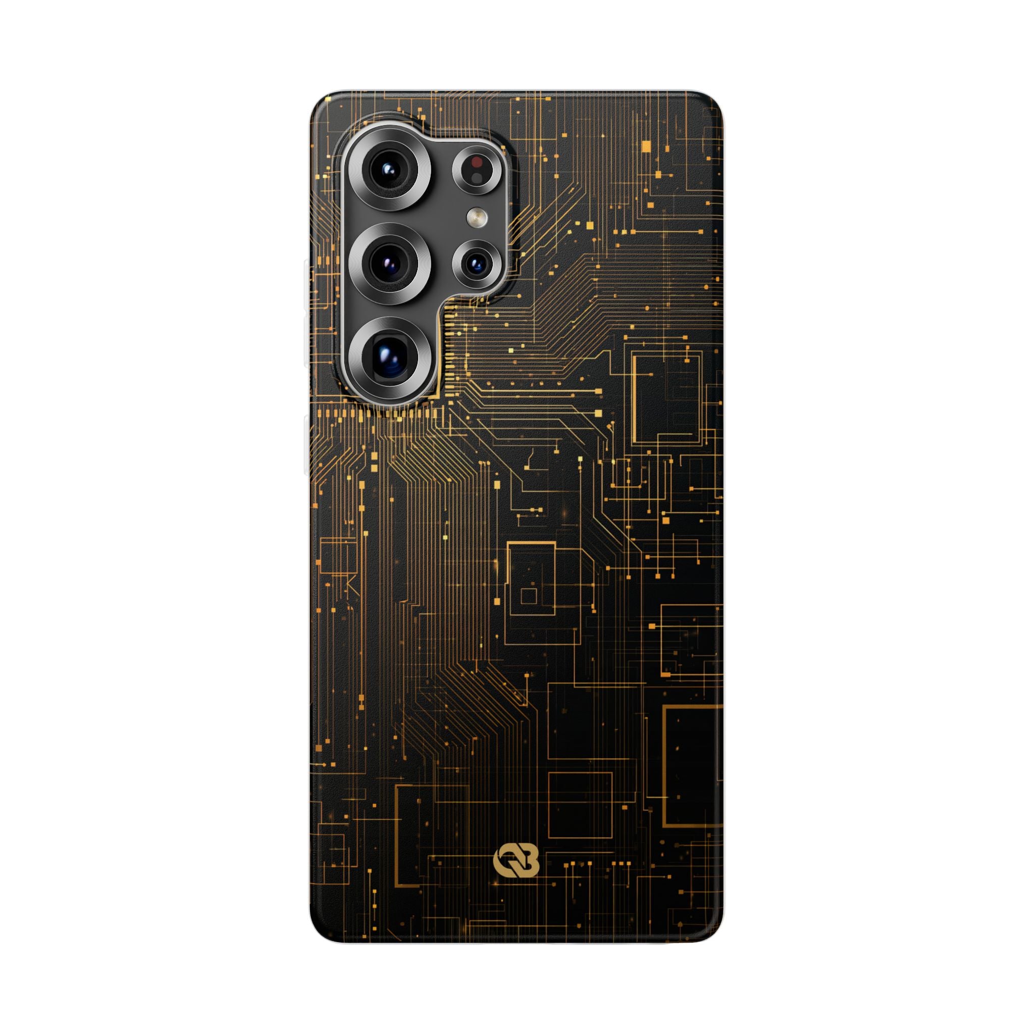 Gold Lite Phone Case for Samsung - Amber Core Mainframe