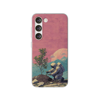 Lunar Pastel Bloom · Soft Phone Case for Samsung