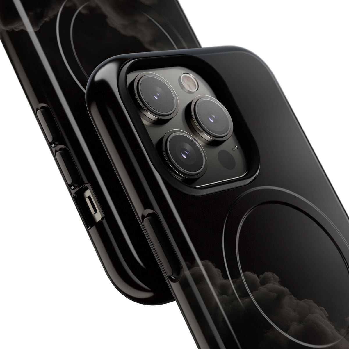 Crimson Fog Void · Tough 2.0 Magnetic Phone Case for iPhone · Black