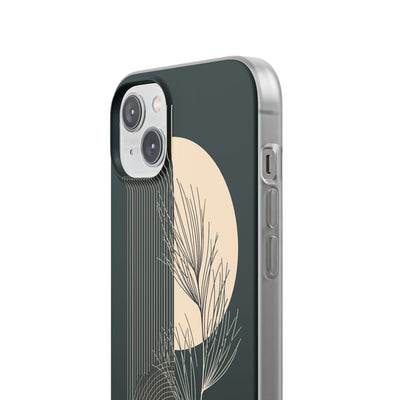 Black Lite Phone Case for iPhone - Obsidian Sand Willow