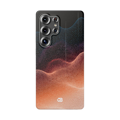 Spectral Elevation · Lite Phone Case for Samsung · Orange