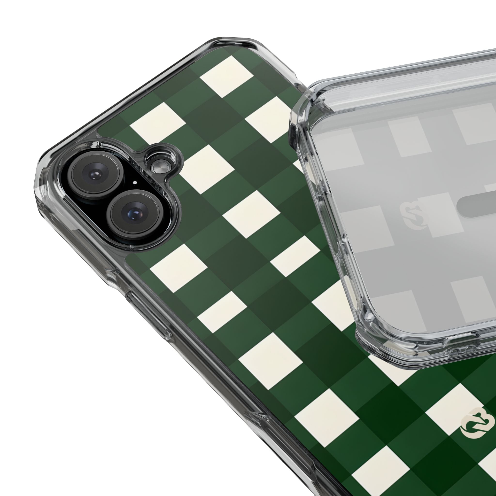 Hunter Green Rutig · Impact Mobilskal för iPhone · Magsafe