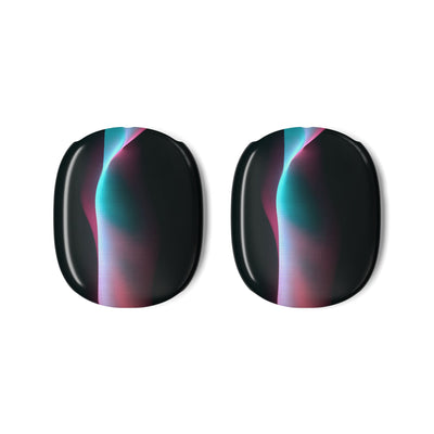 Neon Pixel Flow · Hard Case for AirPods Max · Black