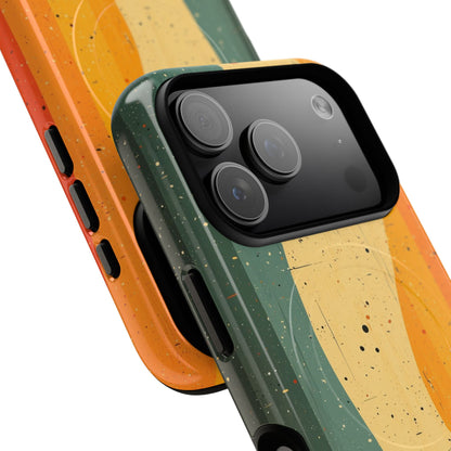 Wavy Forest Veil iPhone 17 Pro Case - Tough+ - CASE•BOB