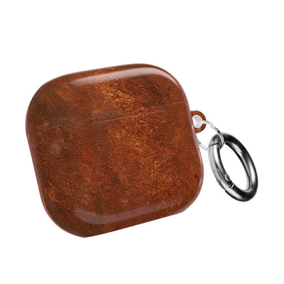 Oxidized Corten · Hard Case for AirPods & AirPods Pro · Brown