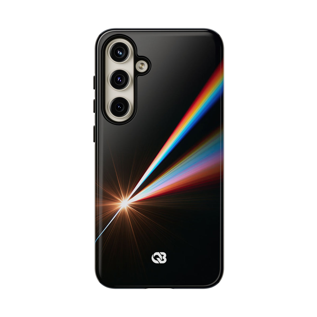 Spectral Refraction · Tough Phone Case for Samsung · Black