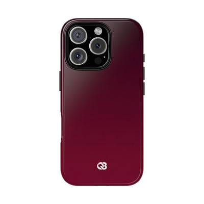 Bordeaux Spectrum · Tough Phone Case for iPhone · Red