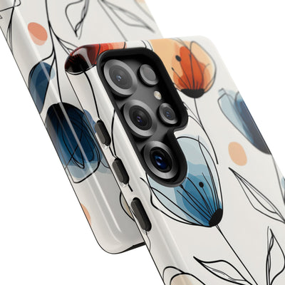 Ink Watercolor Tulips · Tough