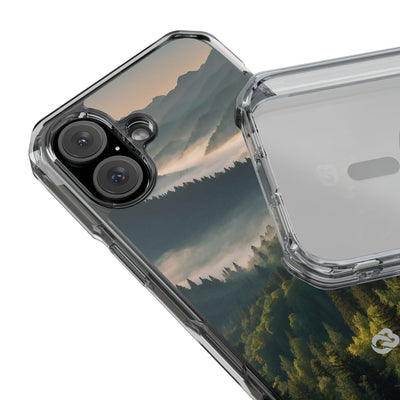Foggy Mountain Ridge · Impact Handyhülle für iPhone · Magsafe