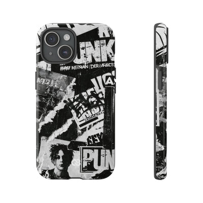 Underground Punk Collage · Tough Phone Case for iPhone · Black