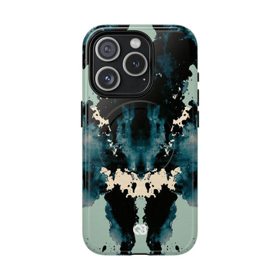Rorschach Ink Void · Tough 2.0 Magnetic Phone Case for iPhone · Black