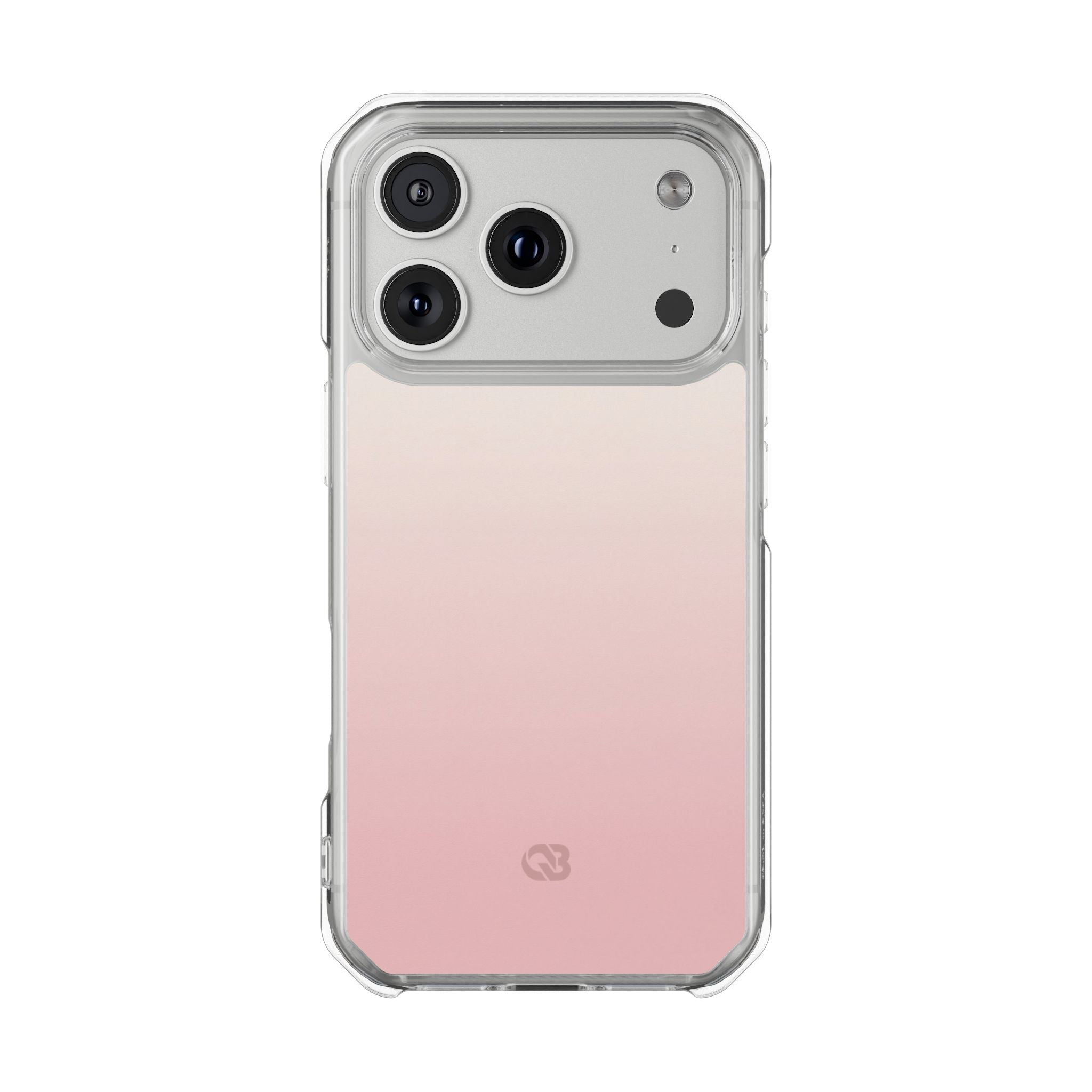 Pink Impact MagSafe Phone Case for iPhone - Frosted Blush Horizon
