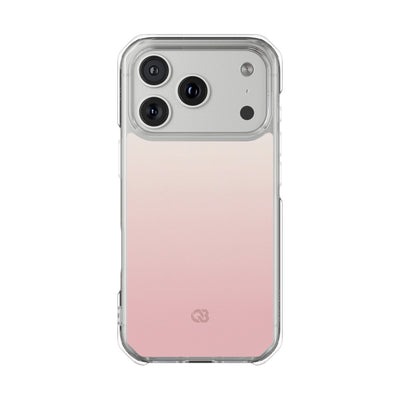 Pink Impact MagSafe Phone Case for iPhone - Frosted Blush Horizon