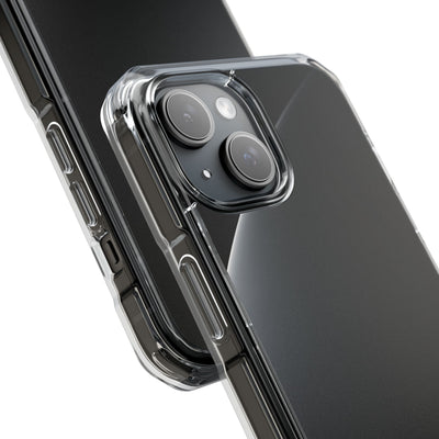Black Impact MagSafe Phone Case for iPhone - Obsidian Lunar Arch