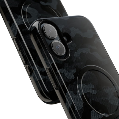 Blackout Urban Camo · Tough 2.0 Magnetic Phone Case for iPhone · Black