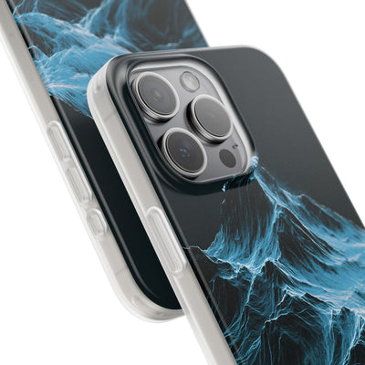Nordic Frost Peak · Lite Phone Case for iPhone ·  Blue