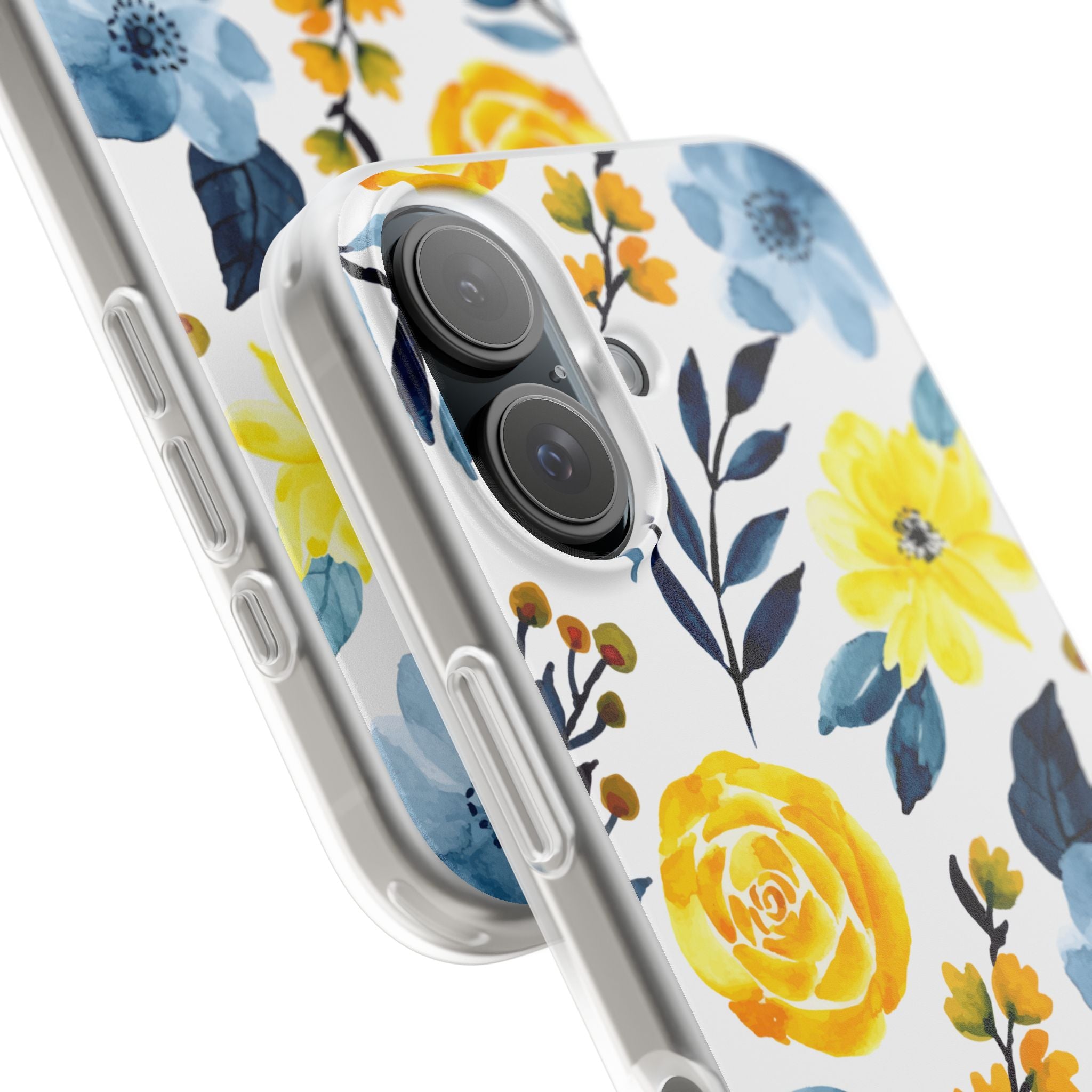 Golden Bloom iPhone 16 Case - Soft