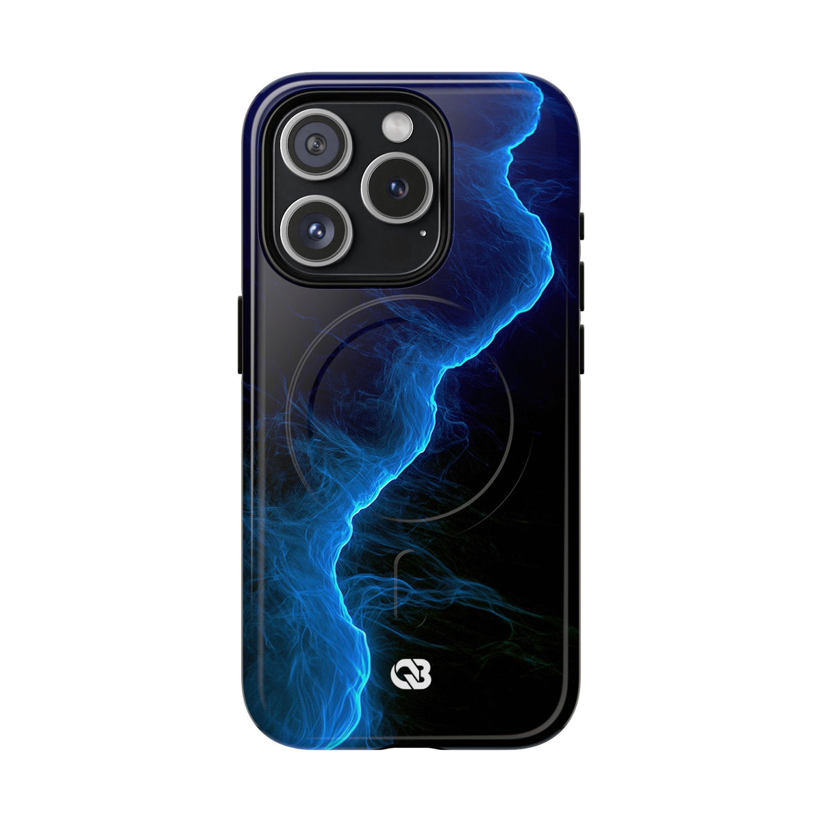 Electric Azure Drift · Tough 2.0 Magnetic Phone Case for iPhone · Blue
