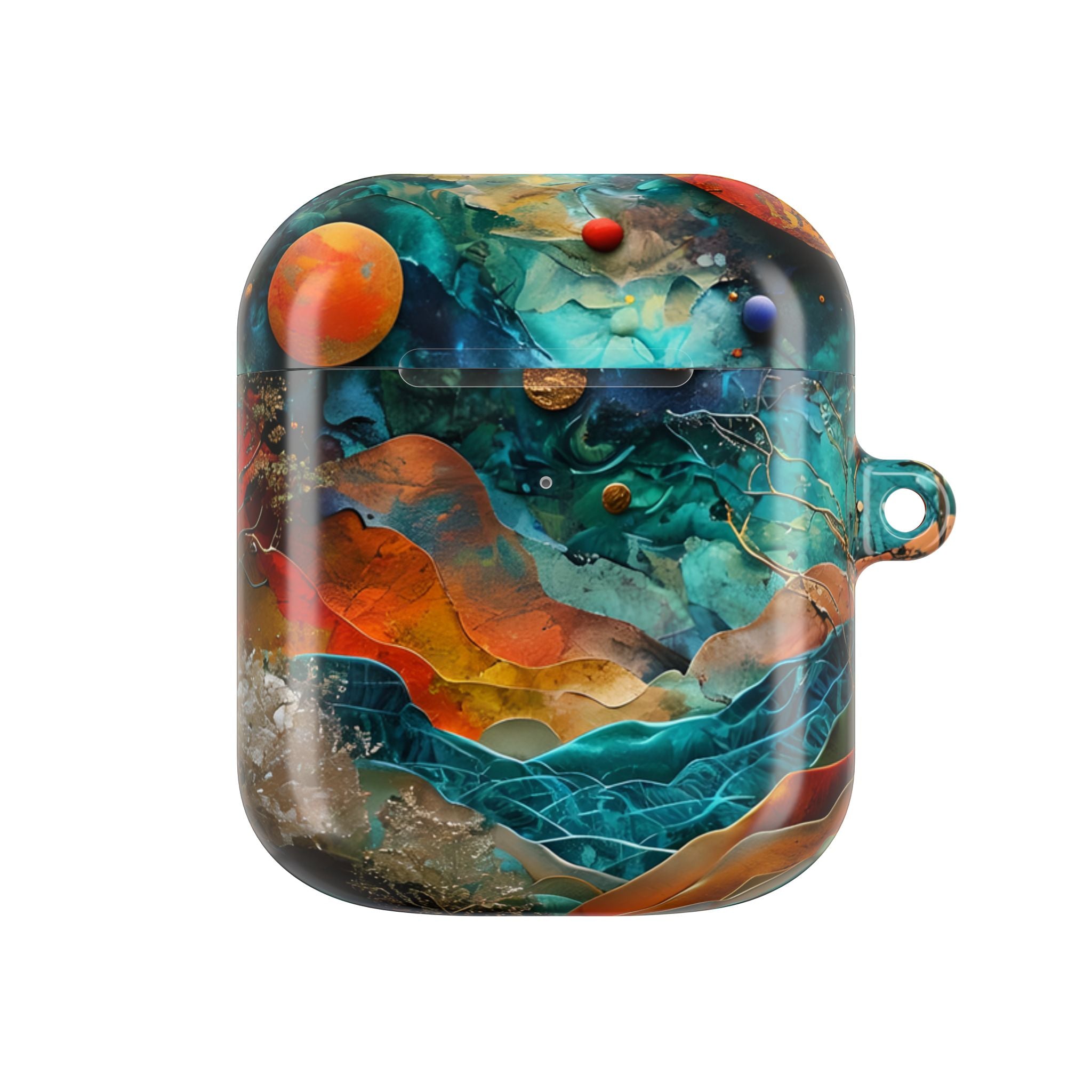 Solar Orbit Orange - AirPods Case