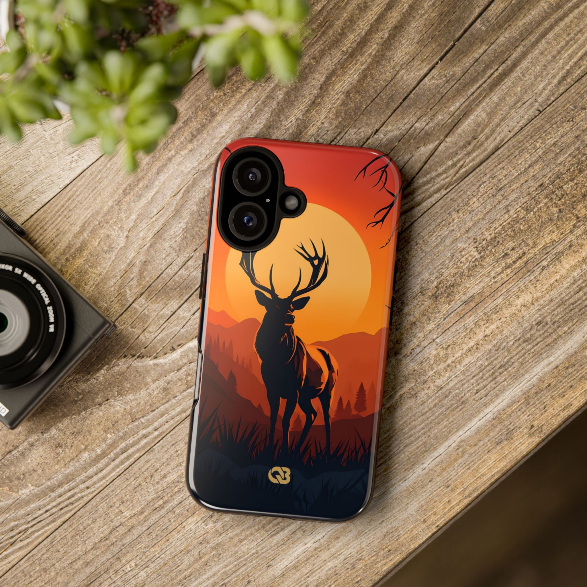 Amber Ridge Stag · Tough Custodia per iPhone