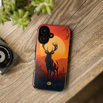 Amber Ridge Stag · Tough Custodia per iPhone