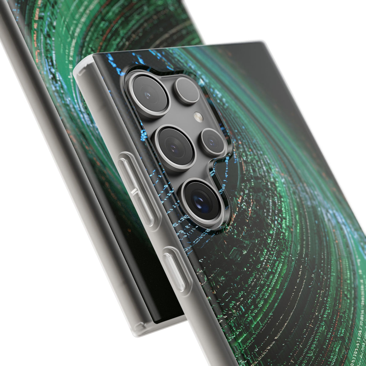 Orbital Data Stream · Lite Phone Case for Samsung · Green