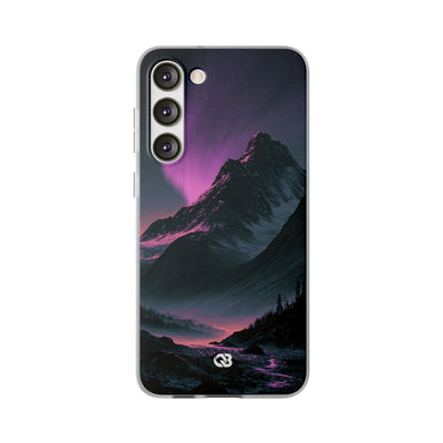 Arctic Aurora Summit · Lite Phone Case for Samsung · Black
