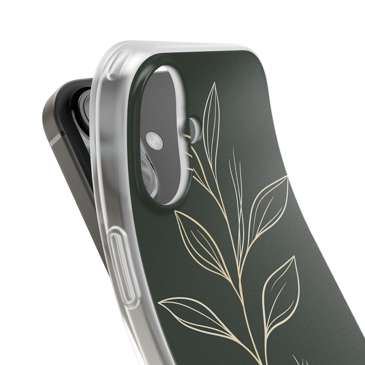 Minimal Botanical Stem · Lite Phone Case for iPhone ·  Green