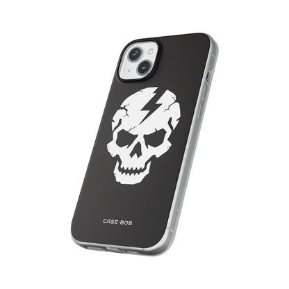 Lightning Skull iPhone 14 Plus Case - Soft