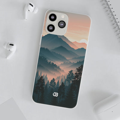 Misty Pine Summit · Lite Phone Case for iPhone ·  Green