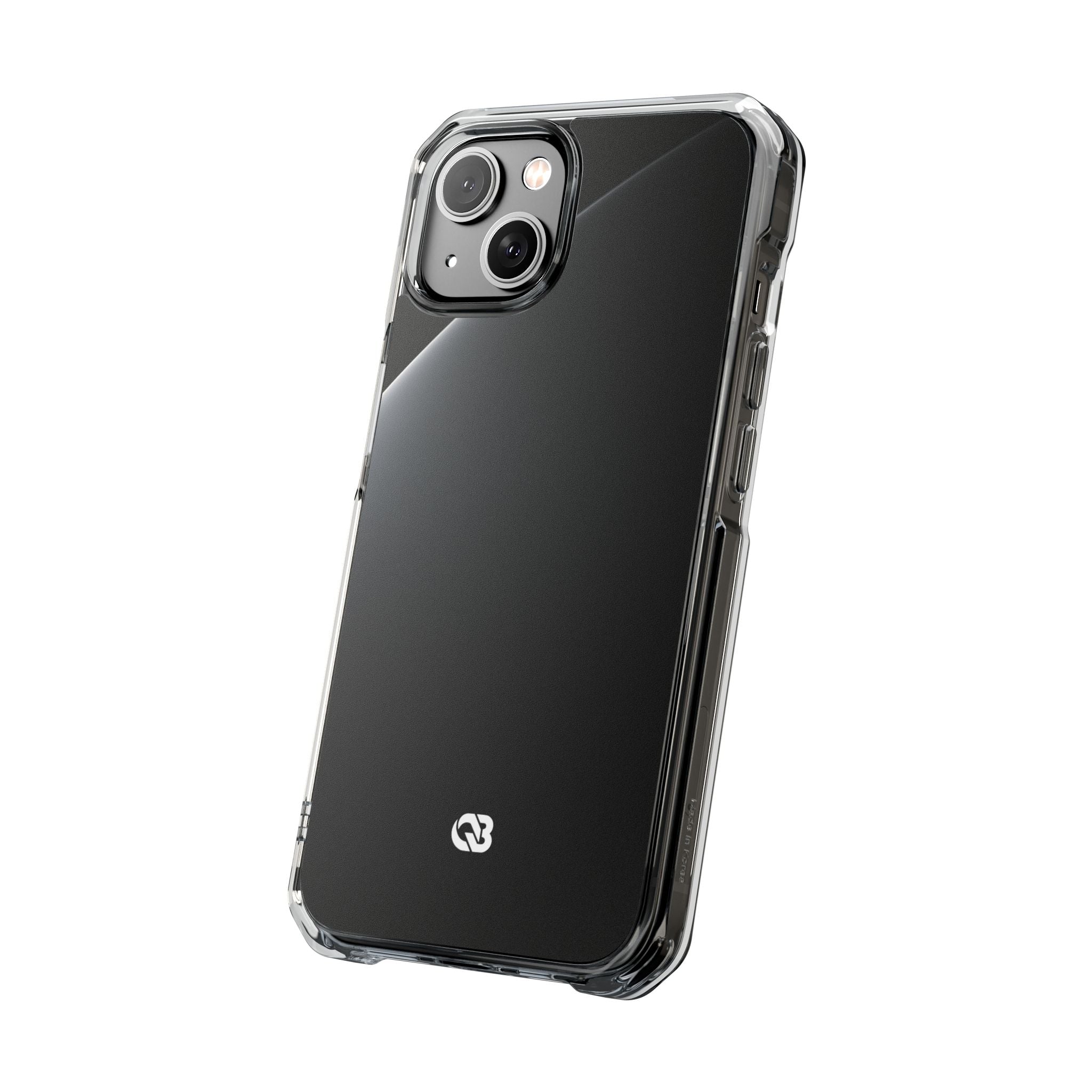 Black Impact MagSafe Phone Case for iPhone - Obsidian Lunar Arch