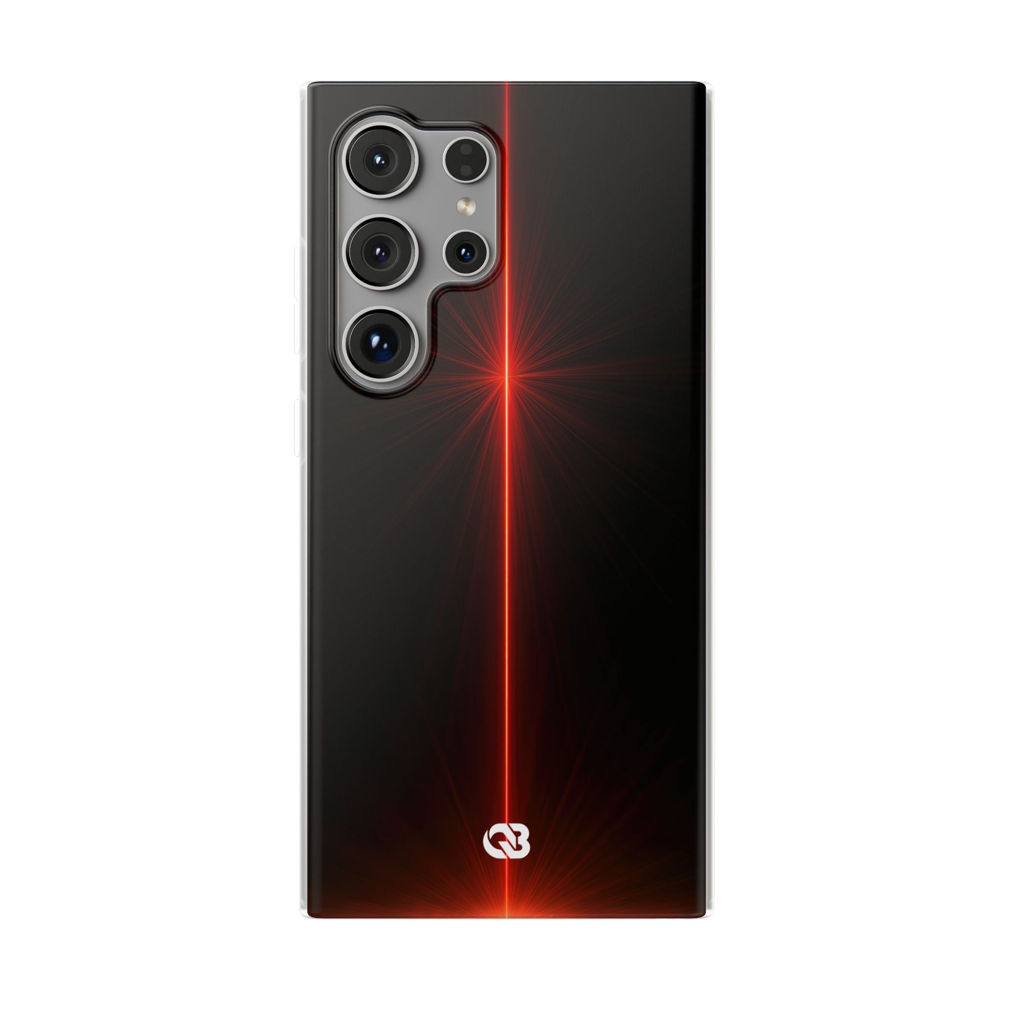Red Lite Phone Case for Samsung - Crimson Flare Vector