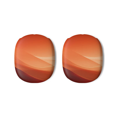 Terracotta Dune Ridges · Hard Case for AirPods Max · Orange