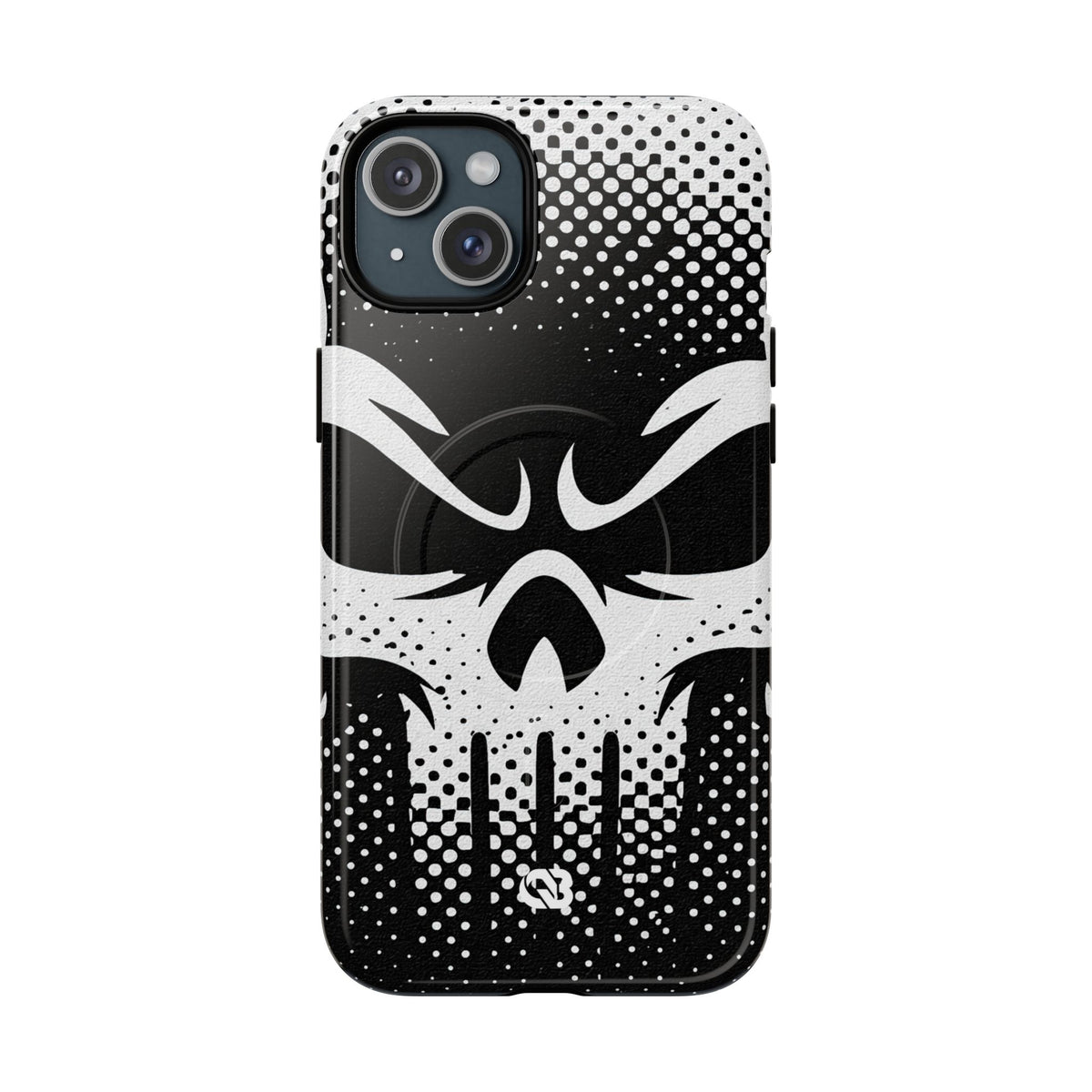 Phantom Halftone · Tough 2.0 Magnetic Phone Case for iPhone · Black
