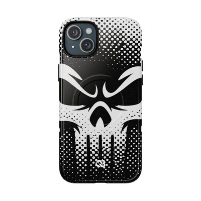 Phantom Halftone · Tough 2.0 Magnetic Phone Case for iPhone · Black