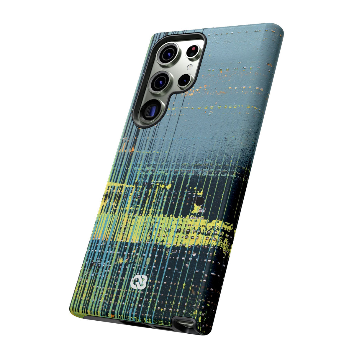 Acid Raster Circuit · Tough Phone Case for Samsung · Teal