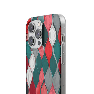 Slate Rose Ripple · Soft Phone Case for iPhone