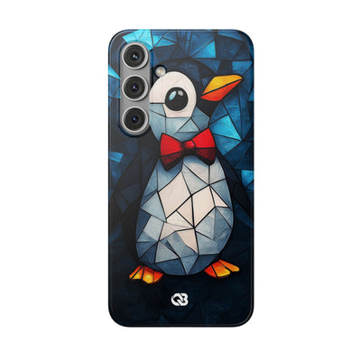 Mosaic Bowtie Penguin · Soft Phone Case for Samsung