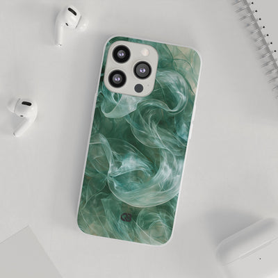 Translucent Aqua Flow · Lite Phone Case for iPhone ·  Teal