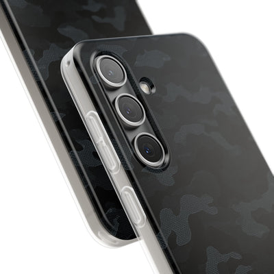 Blackout Urban Camo · Lite Phone Case for Samsung · Black