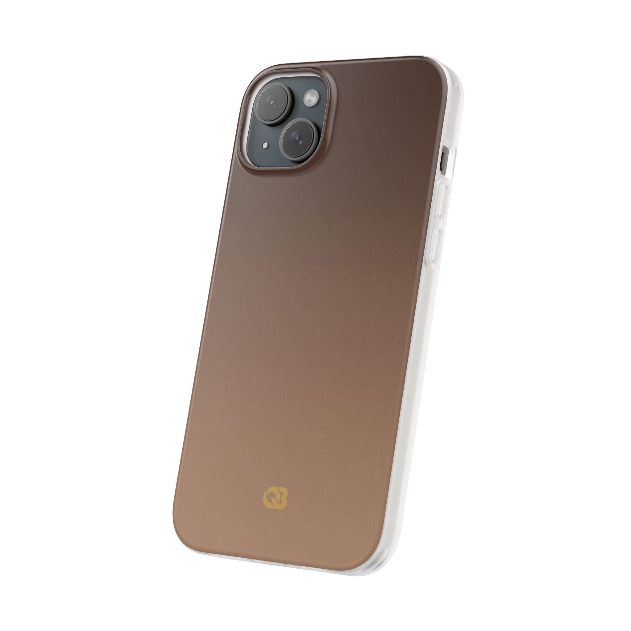 Brown Lite Phone Case for iPhone - Smoked Caramel Fade